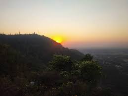 Experiencing Sunset at Chamundi Hills