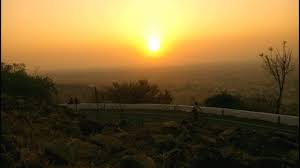 Experiencing Sunset at Chamundi Hills